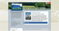 Desktop Screenshot of environmentmainecenter.org